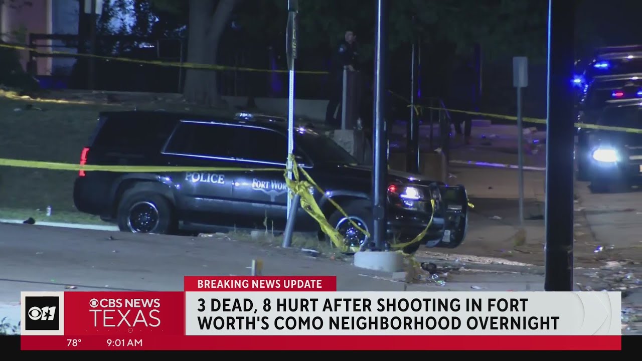 Police Still Searching For Suspect In Fatal Fort Worth Shooting - YouTube