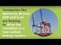 European energy companies Iberdrola, EDP and Enel's climate action