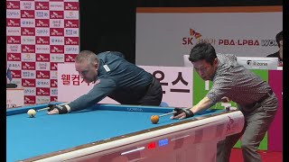 [상단] 32강A조 1세트 (쿠드롱 vs 박광열)  【SK렌터카 PBA 월드 챔피언십 2022】