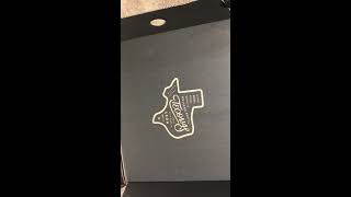 Unboxing of the Shane, granite Tecovas cowboy boots.