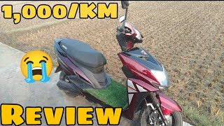 Yakuza Ruby electric scooter 1,000/KM Review for EV 😭 #hibbanvlogs #yakuza #ruby