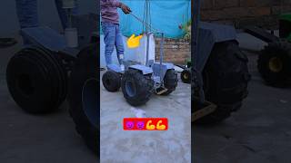 Making RC Swaraj tractor 🚜🚜#pvc #motor #cycle #rkg