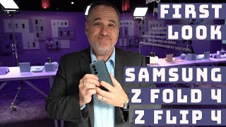 Samsung Galaxy Z Fold 4 and Z Flip 4 Hands On FIRST LOOK - EFTM Australia in New York