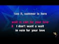 Waiting In Vain - Bob Marley (KARAOKE)