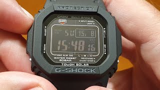 Casio G-Shock GW-M5610U-1BER - omówienie funkcji, ustawienia i tryb diagnostyczny [PL]