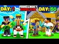 SURVIVING 100 DAYS In HARDCORE Minecraft With Friends 😰