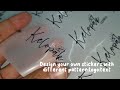 CRYSTAL UV DTF STICKER testimony - 3D UV Label Sticker printing