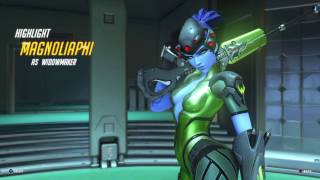 Overwatch : Widowmaker Highlight #4 Assist kills