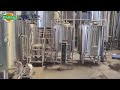 tiantai 500l brewery equipment 500l brewhouse 2 vessel brewing system with 1000l hot water tank