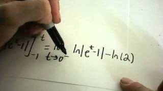 Improper Integral w/ Infinite Discontinuity in the Middle