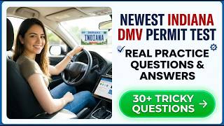 Pass Your 2026 Indiana BMV Permit Test Fast | Real Practice Questions and Answers