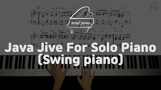 [Jazz Piano Sheet]Java Jive for Solo Piano(악보집 수록곡)