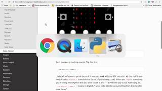 Coding with BBC Microbit using MU code editor