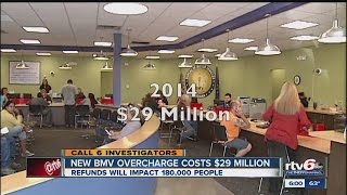 BMV: Some drivers eligible for $29M in refunds