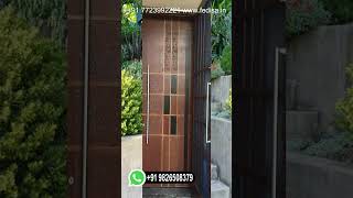 Sagwan Double Door Design, Teak Wood Door Design Catalogue Modern Front Door Designs