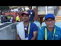 exclusive virat kohli and rohit sharma visuals with fans fans cheering for virat and rohit