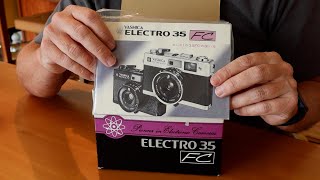 Unboxing New Yashica Electro 35 FC Camera