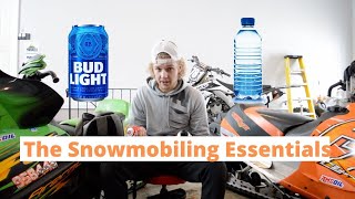 Snowmobiling Backpack Essentials