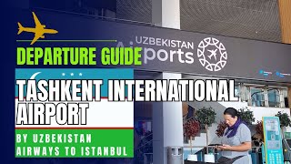 Departure Guide at Tashkent International Airport | Di Raba-raba pas Security Check 😱 #uzbekistan