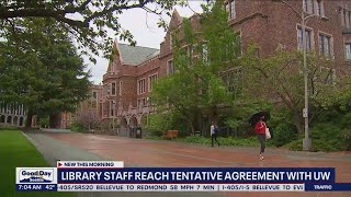 Library staff reach tentative agreement with UW | FOX 13 Seattle