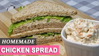 HOMEMADE CHICKEN SANDWICH SPREAD | HUNGRY MOM COOKING