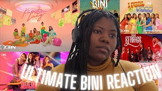 BINI Reaction | A Helpful Guide, I Feel Good, Born To Win, Kapit Lang, Lagi, Na Na Na, Strings