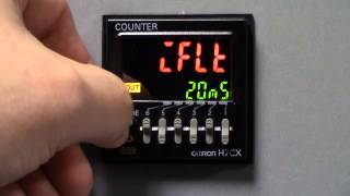 Omron H7CX_N Digital Counter Advanced Function Programming