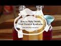 podcast episode 289 how to make bubbly fruit flavored kombucha