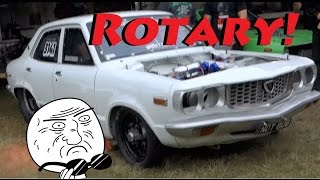 Rotary Compilation | RX3, RX7, RX8 | Engine sounds, Antilag!