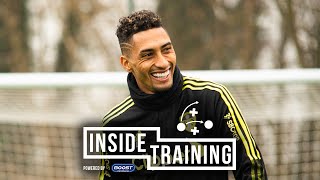 Inside Training | Dallas and Raphinha headers and volleys, set-piece training