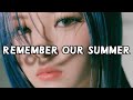 Remember Our Summer Piano Violin Remix Tiktok Song