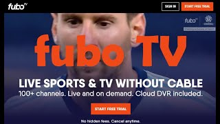 How to watch the CONMEBOL South American soccer matches for free for 7 days from Fubo TV via ROKU!