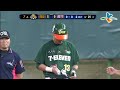 20131001 cpbl 獅vs犀牛 7上 沈鈺傑保送泰山 鏞基，一身冷汗，不過平安渡過這半局