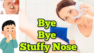 Say Goodbye to Stuffy Nose with These DIY Remedies || Goodbye to Stuffy Nose