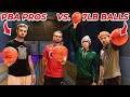 PBA Pros Vs 7lb House Balls