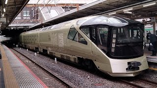 【TRAIN SUITE四季島で行く3泊4日コース(1日目・初日・オペレーション訓練？)】E001型が大宮駅8番線に入線到着停車するシーン(8011Ｍ)