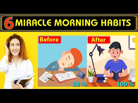 6 MORNING HABITS OF SUCCESSFUL PEOPLE | Morning Habits For Success ...