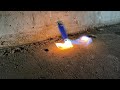 exploding a lighter in isopropyl alcohol