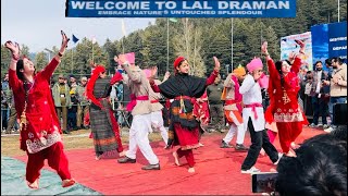 Lal Draman Snow Festival 🥰 || Dhaku Dance 😍 || Simran Vanshi Dance 💃 #mela