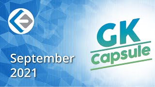 Monthly Current Affairs | September 2021 GK Capsule | Endeavor Careers