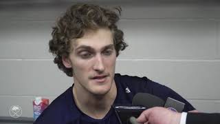 Tage Thompson Postgame Interview vs Montreal Canadiens (11/22/2022)