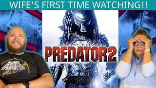 Predator 2 (1990) | Wife's First Time Watching! | Movie Reaction!