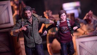 Lim Toys The Last of Us Joel Miller \u0026 Ellie Williams Action Figure Deluxe Set Review