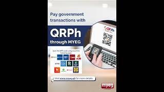 QRPH is among the payment channels provided by MYEG for online banking and e-wallet transactions.