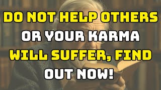 DO NOT HELP OTHERS or your Karma will Suffer, FIND OUT NOW! ✨Buddhist Teachings