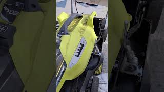 Remove Cover from Ryobi 18v Lawnmower