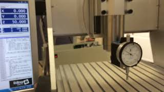 Homemade CNC Z- axis Repeatability Test