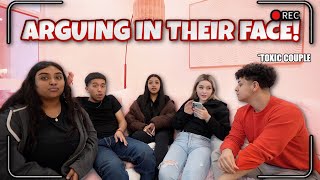 FIGHTING IN FRONT OF OUR FRIENDS *PRANK