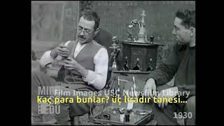 Osmanlı’da hangi dil konuşuluyordu ? İşte size Osmanlıca. 1930 İstanbul Sesli çekimler