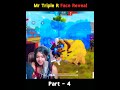 Mr Triple R এর Face reveal করে দিল 2B Gamer এর Gf  😜  mr triple r face reveal 🤩 #shorts #mrtripler